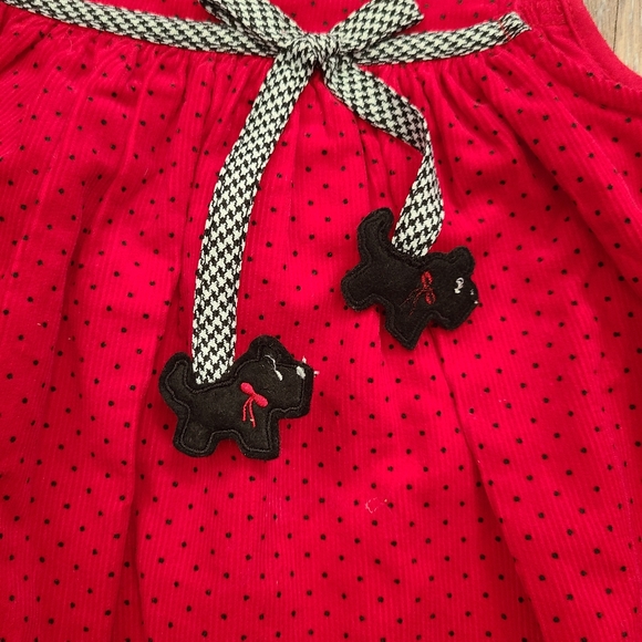 Rare Editions Corduroy Scottie Dog Jumper Size 9mo - Picture 3 of 6